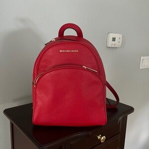 Michael Kors leather backpak